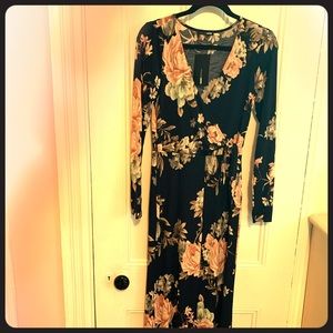 Floral jumpsuit new with tags